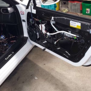 Porsche Turbo S Car Audio Stereo Installation 14