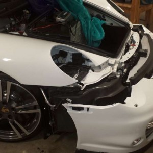 Porsche Turbo S Car Audio Stereo Installation 17